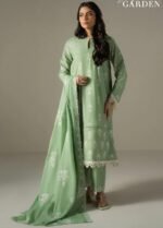 Sage Serenity Embroidered Suit - Image 3