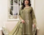 Emerald Noir Embroidered Suit - Image 2